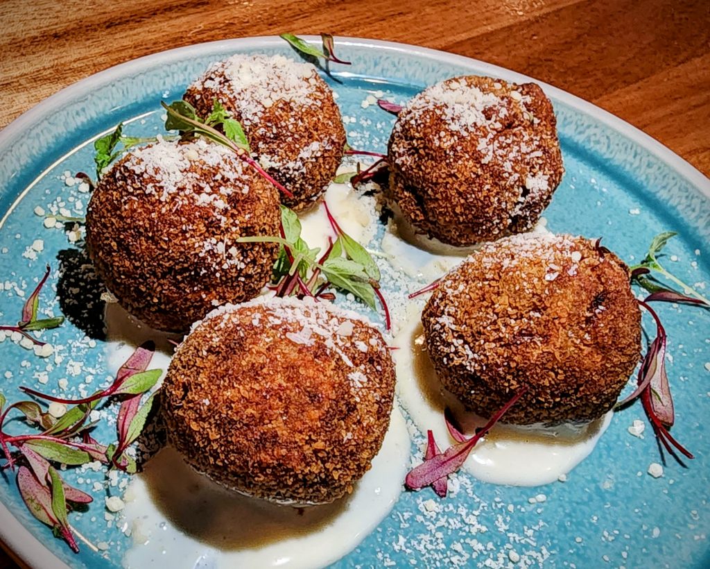 Lamb Arancini with Porcini Mushroom